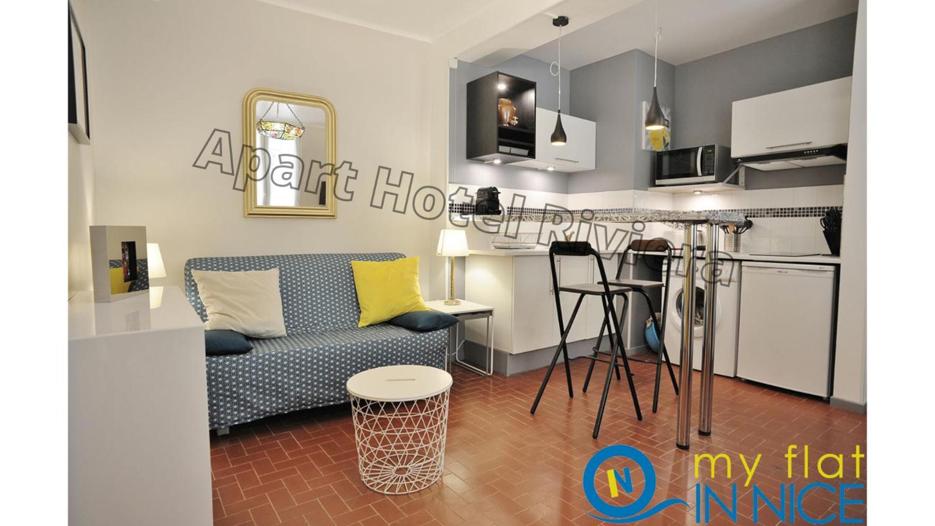 Aparthotel Riviera - Vincent 1 - Vieille Ville - Appartement Superieur 2 Pieces Ac Nice Dış mekan fotoğraf